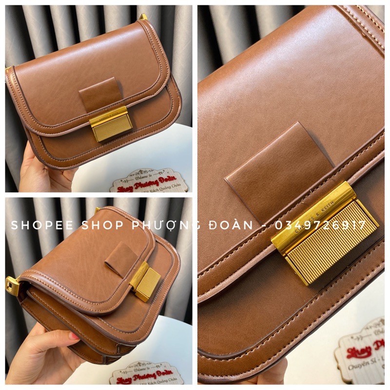 [XẢ KHO SỐC] Túi Cê Ka Bì Thư XUẤTTTT khuy cài size 23cm loại đẹp (KO HỘP)